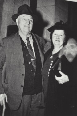 William and Lucile Riker. [Betty Lewis Collection] Photo: Courtesy of Richard Beal.