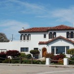 A Mission revival style house: 106 Manor Avenue.