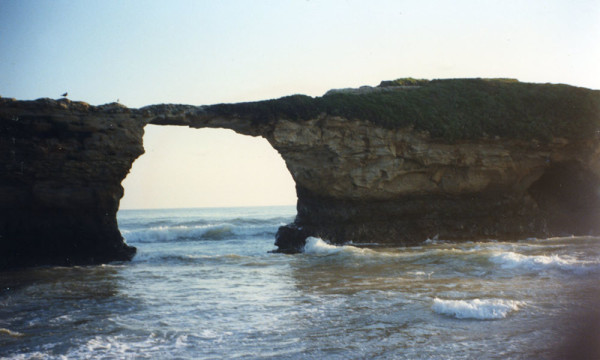 The innermost bridge in winter 1979 just months before it collapsed. Photo courtesy of Frank Perry.