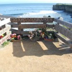 The Dead Surfer Memorial at Steamer Lane.
