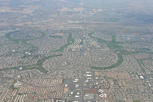 Sun City, Arizona viewed from the air 2014. Photo by Kevin Igo.