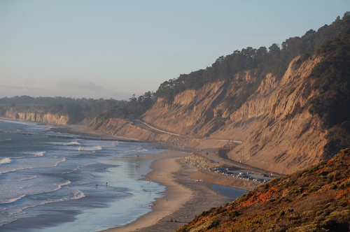 The Waddell Bluffs, November 2014.