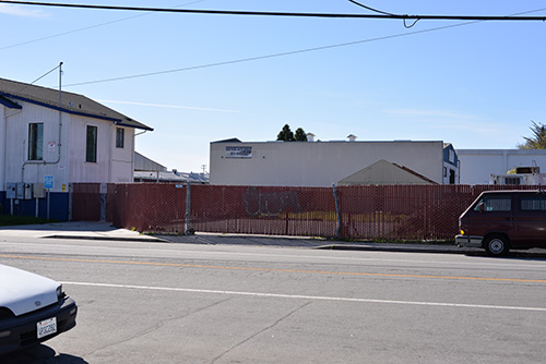 The site of Raymond Kitchen's stone temple (torn down sometime after 2011) on Fair Avenue near New Leaf Market and McPherson Avenue.