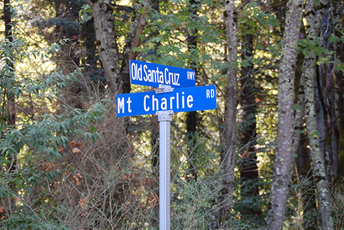 Mountain Charley built some of the first roads through the Santa Cruz Mountains, including one that still bears his name.