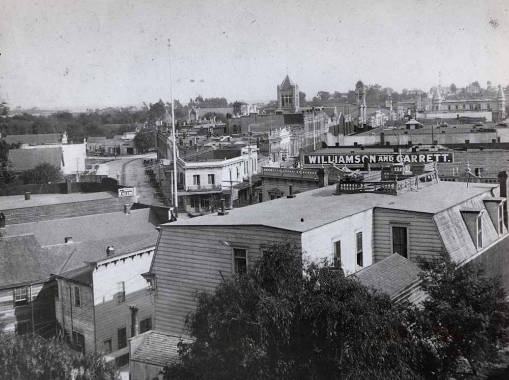 The Santa Cruz Triangle The Hühn Building Then and Now