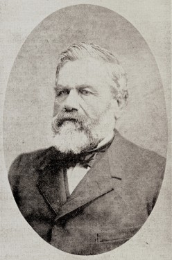 One of the few known portraits of Henry Cowell. Courtesy of the Friends of the Cowell Lime Works Historic District.