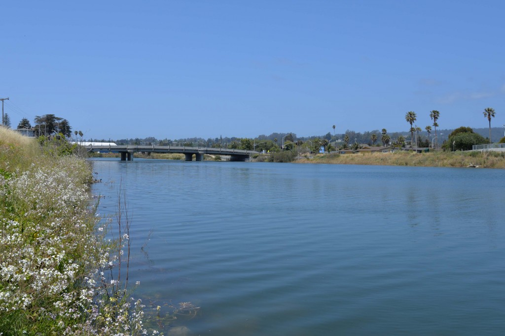 The Riverside Bridge in 2015.