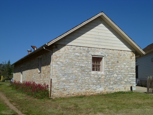 The Stonehouse is made of local limerock. Photo courtesy of the Friends of Cowell Lime Works Historic District.