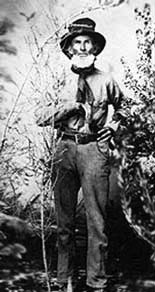 Elisha Stephens 1804 - 1887 led a wagon train over Donner Pass in 1884 and settled what is now Stevens creek in Cupertino. Photo courtesy of Janet Schwind