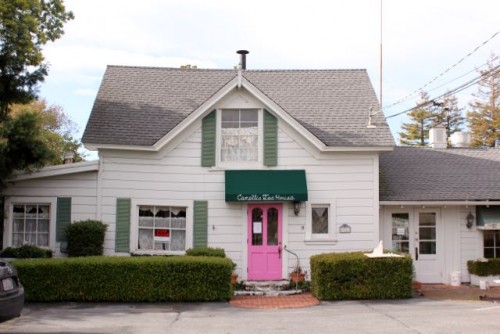 Today's Camellia Tea House is about 200 feet south of the Averon House.