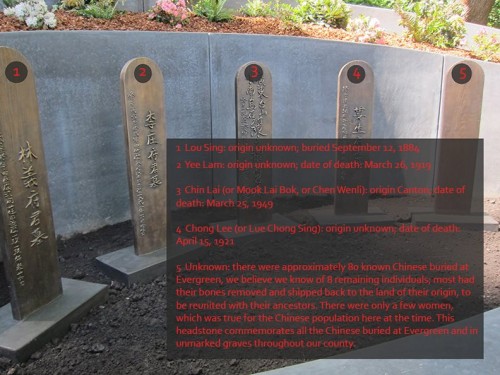 Translation of the grave markers to english. Image: Sangye Hawke.