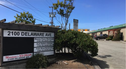 Marianne’s Ice Cream Plant off of Delaware Ave on the West Side of Santa Cruz. Photo: Stefanie Mistry